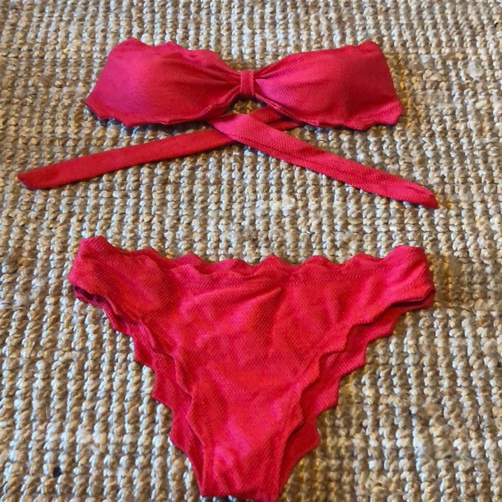 Red bikini